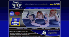 Desktop Screenshot of langsautoservice.com